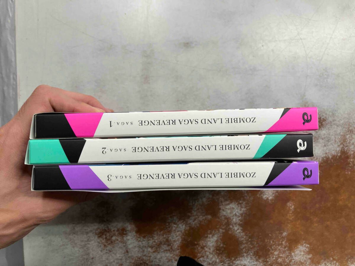 全3巻セット]ゾンビランドサガ リベンジ SAGA.1~3(Blu-ray Disc) Amazon.