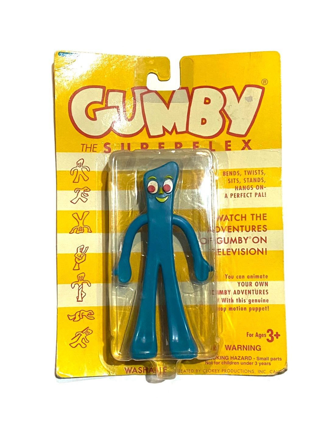 Bendable GUMBY フィギュア Amazon.com: NJ Croce 6