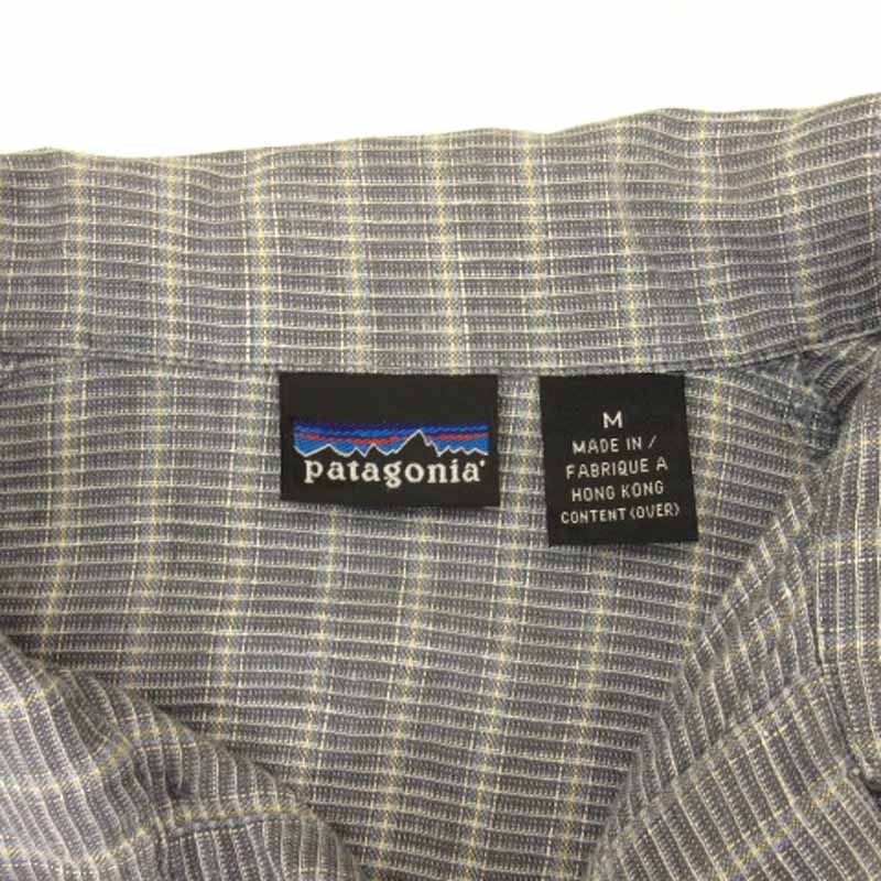 パタゴニア Patagonia リネン オープンカラー シャツ 半袖