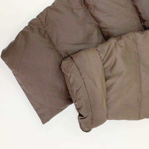 MONCLER 茶ラグ パファージャケット 中綿ジャケット ダウン