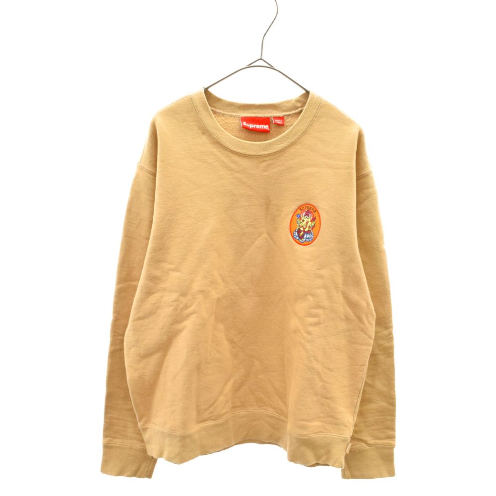 SUPREME (シュプリーム) 18SS Ganesh Crewneck ガネーシャ クルーネック ブラウン