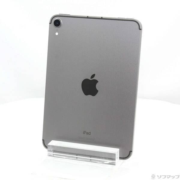 中古品〕iPad mini 第6世代 256GB スペースグレイ MK8F3J/A au 中古品〕iPad mini 第6世代 256GB スペースグレイ MK8F3J/A au