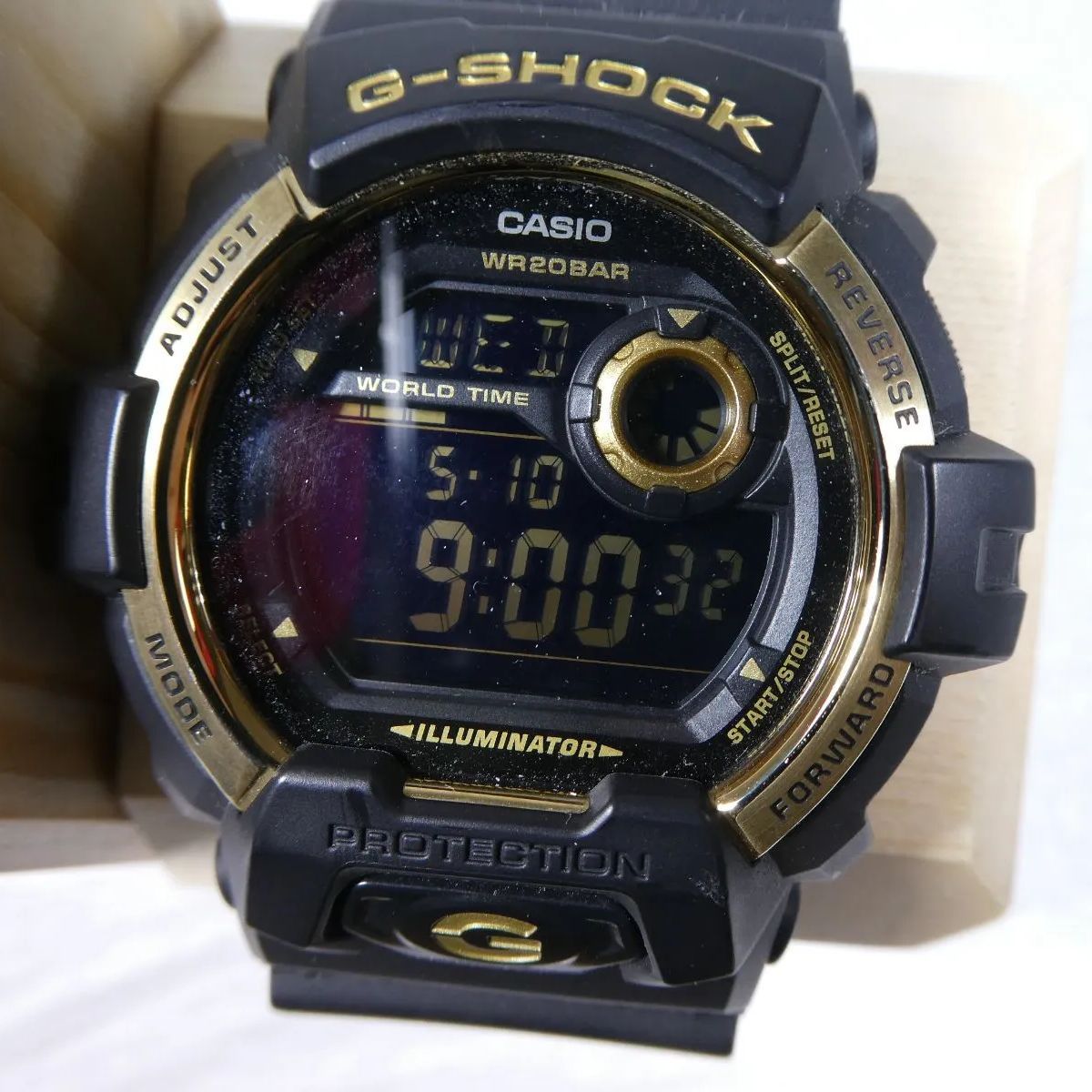 美品 海外モデル カシオ Gショック G8900GB－1JF ブラック 