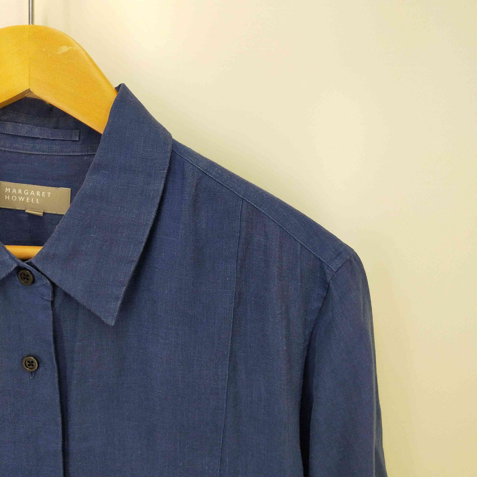 マーガレットハウエル 2020春夏 ヨーロッパ リネン シャツ ワンピース 1 マーガレットハウエル 2020春夏 ヨーロッパ リネン シャツ