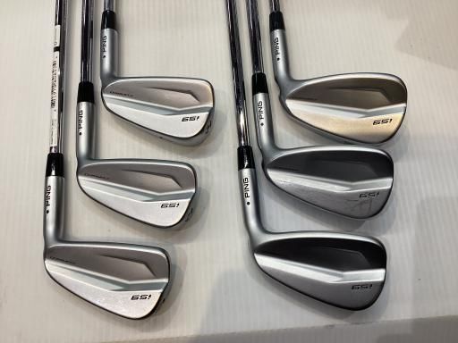 ピン i59 6S アーコス付き アイアンセット IR NS PRO MODUS3 TOUR115 フレックスS メンズ 男性用 右利き 右用 Cランク ゴルフクラブ