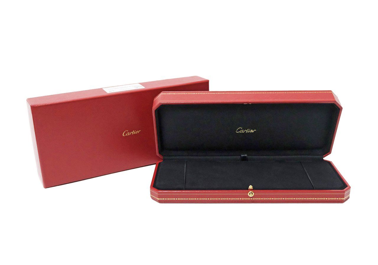 カルティエ ブレスレット ケース 大 赤 レッド CO000490 BOX