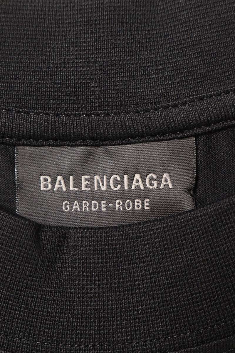 バレンシアガ 724514 TNVL9 ミディアムフィットバックロゴプリントT  