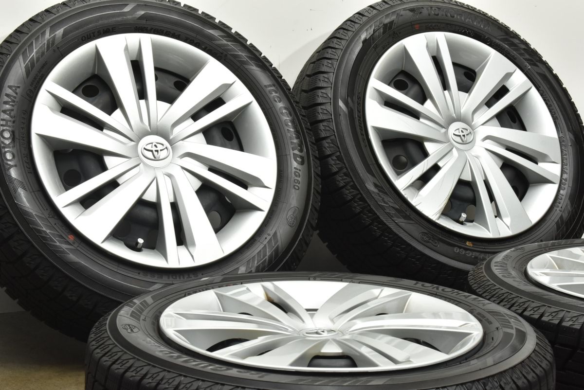 2024年製 バリ溝】トヨタ ルーミー 純正 14in 5J +35 PCD100 ヨコハマ
