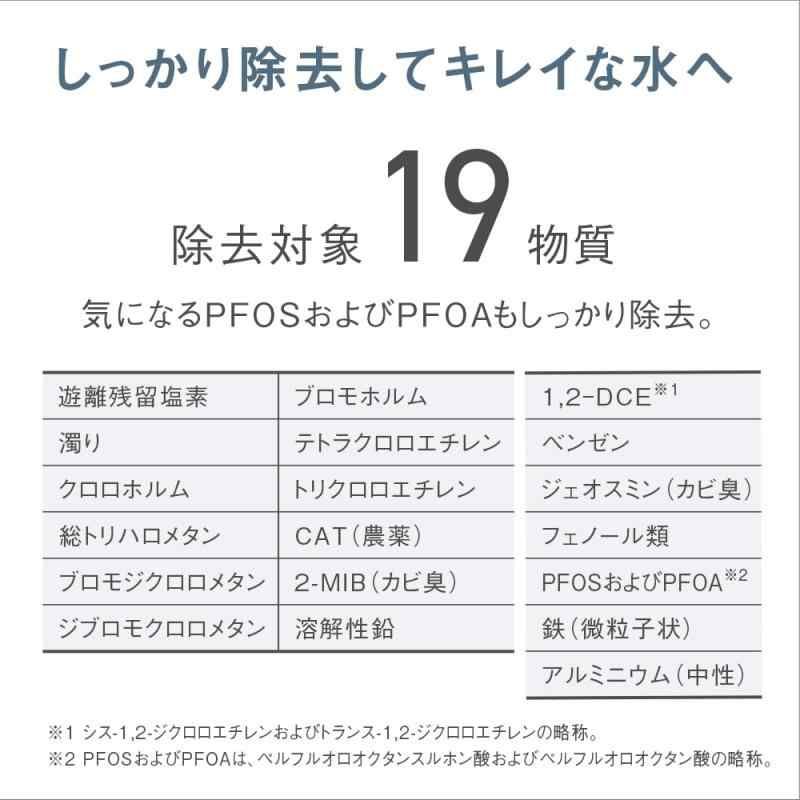 PFOS|PFOA除去対応 液晶表示タイプ