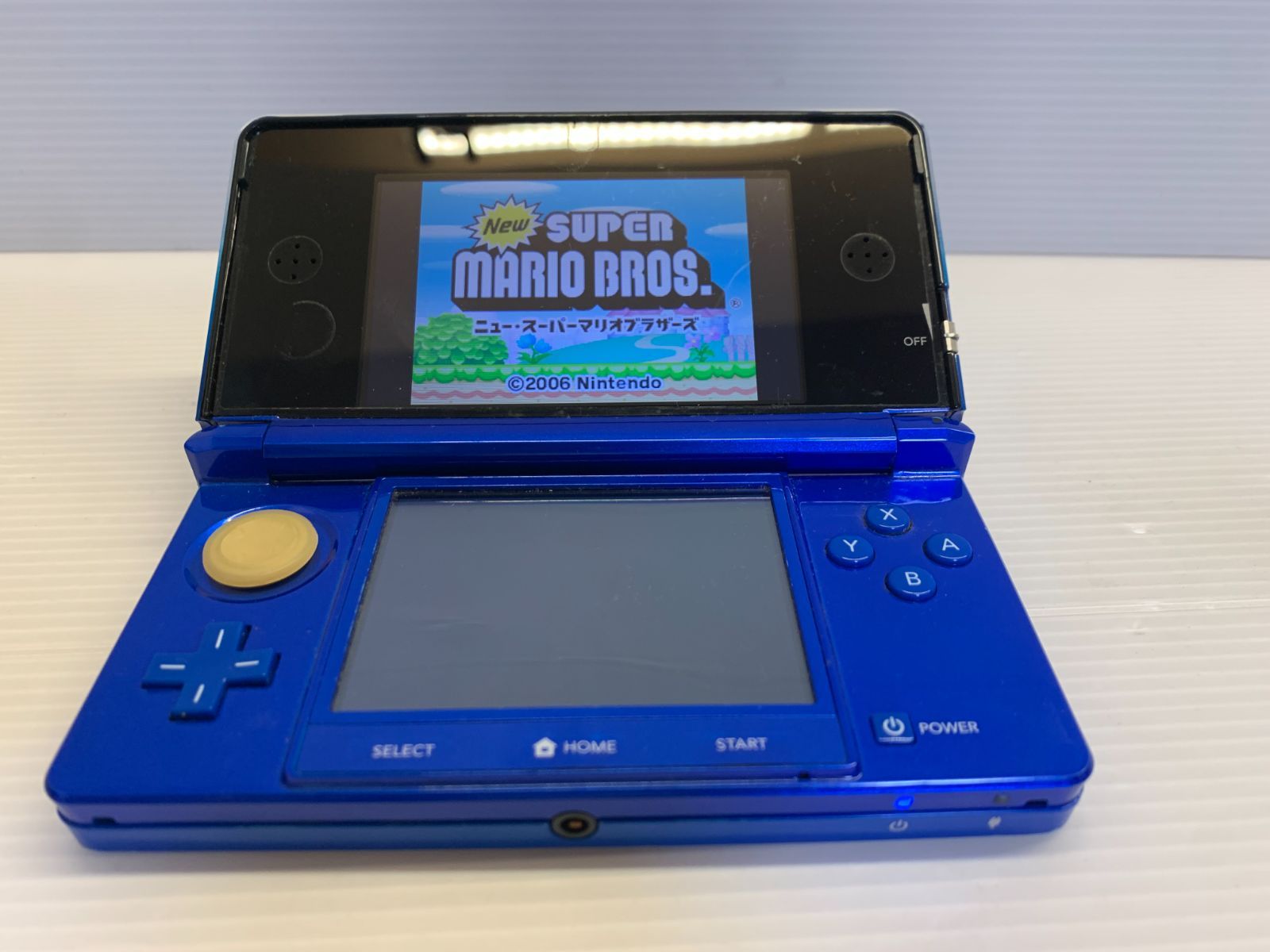 ジャンク 動作確認済み Nintendo 3DS CTR-001(JPN) ブルー - メルカリ
