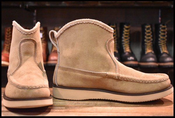 Russell Moccasin Co. モカシンブーツ 10.5 ベージュ Russell Moccasin Co. モカシンブーツ 10.5 ベージュ RUSSELL