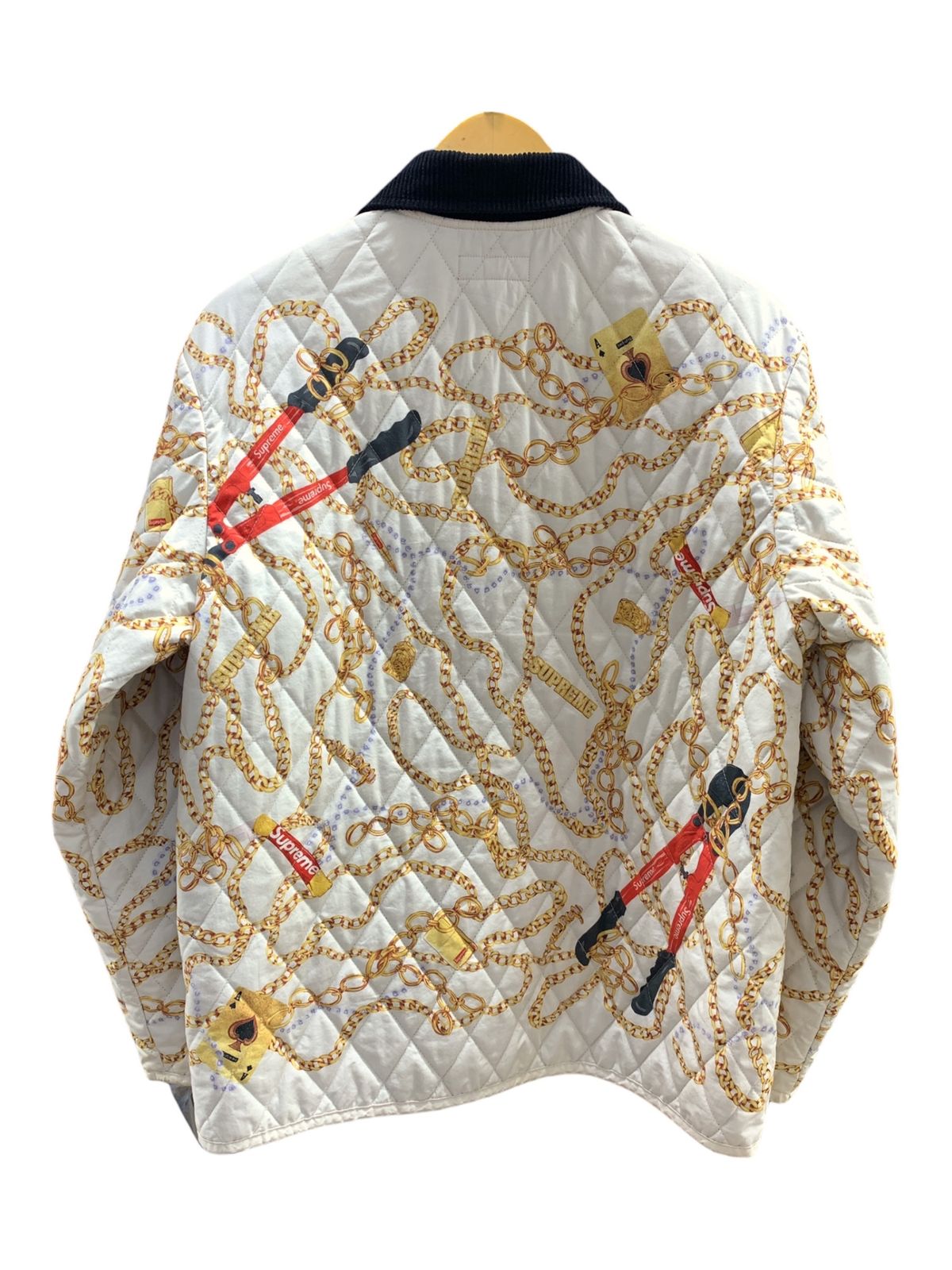 Supreme (シュプリーム) 20AW Chains Quilted Jacket チェーン キルト