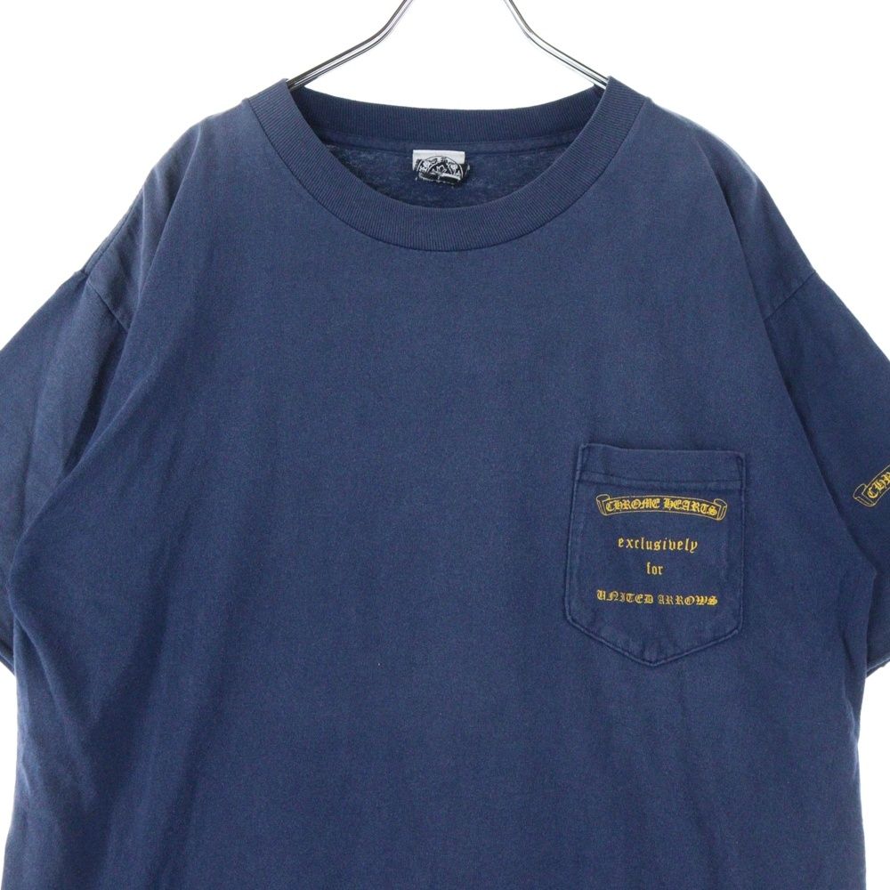 Chrome Hearts UNITED ARROWS Tシャツ ネイビー Chrome Hearts UNITED ARROWS Tシャツ ネイビー ユナイテッドアローズ
