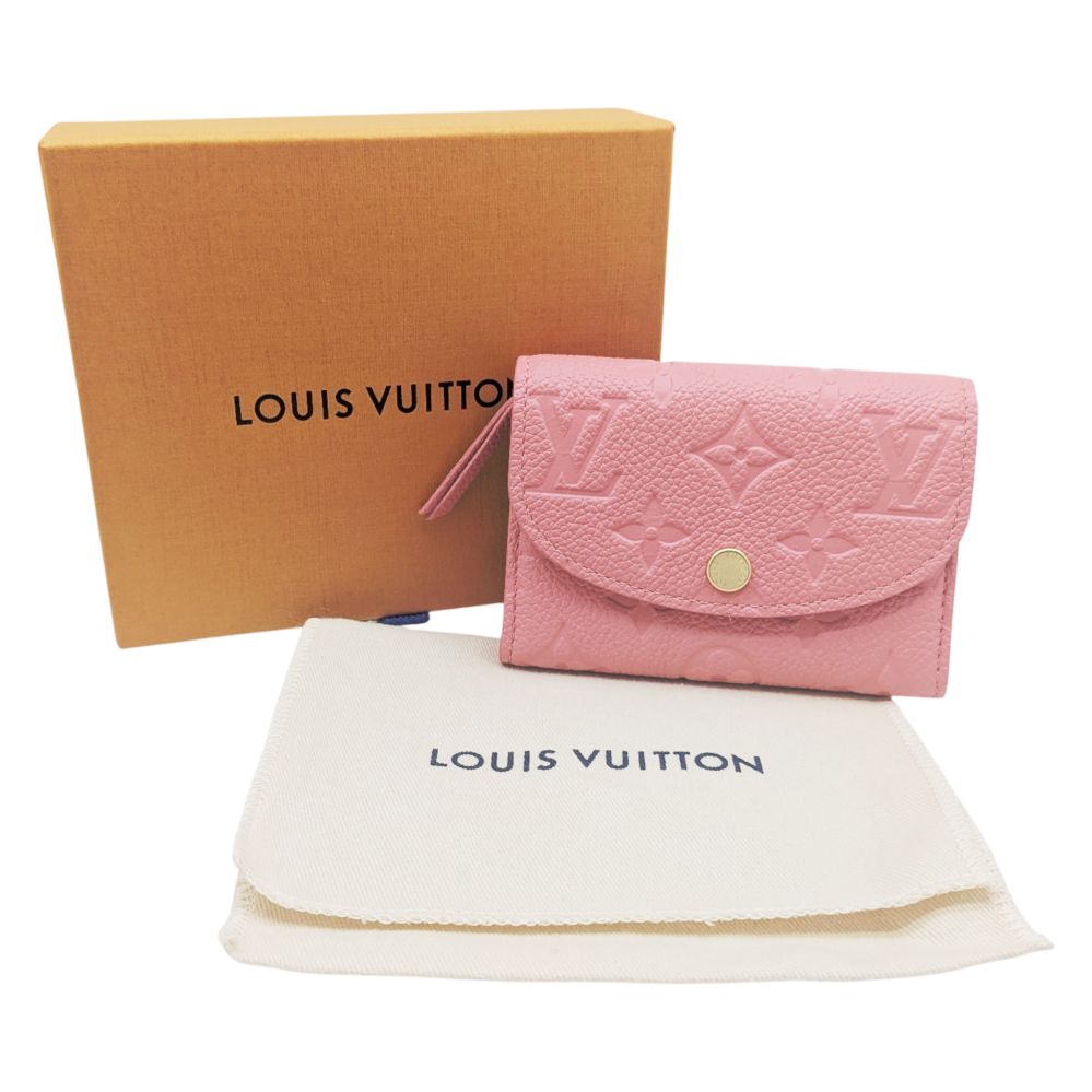 ❣️極美品 現行品❣️ルイヴィトン アンプラント ポルトモネロザリ 折財布　IC搭載 新型ICチップ【超極上美品】ルイヴィトン ポルトモネロザリ アン