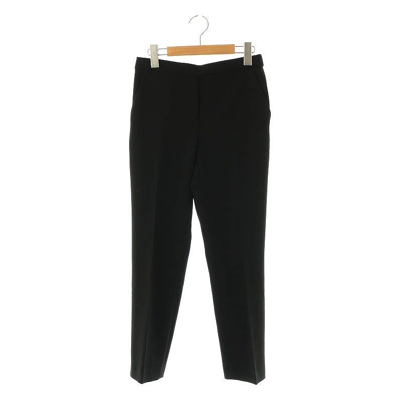 セオリー Theory 25SS Admiral Crepe Treeca Pull On Pant J プルオンパンツ テーパード イージー 0 ブラック |DO OS