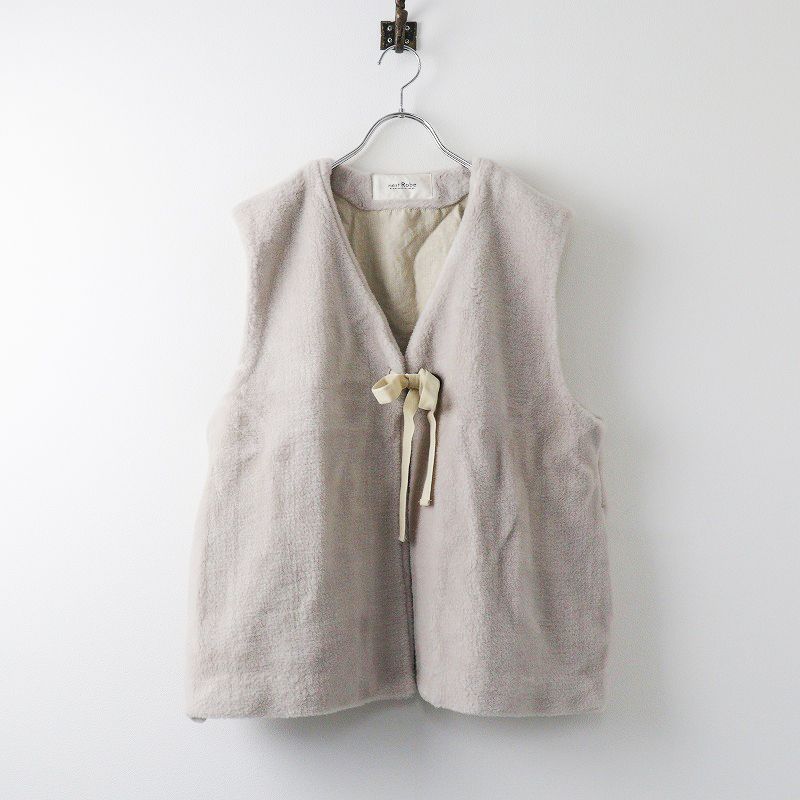2023AW ネストローブ nest Robe ウールフリースベスト F