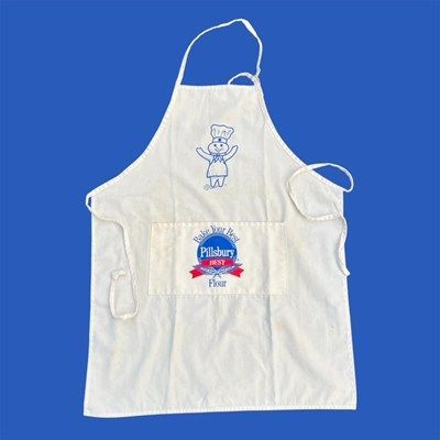 90 s 1993年 Pillsbury Doughboy ドゥーボーイ ドゥボーイ エプロン 人形 フィギュア ぬいぐるみ ビンテージ