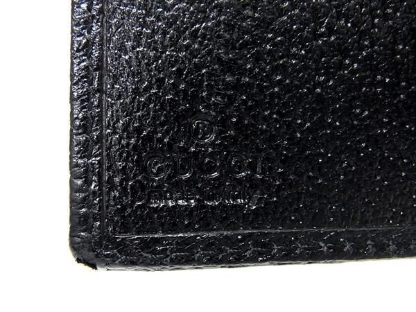 小物 GUCCI □新品□未使用□ GUCCI グッチ 115092 GG柄 GGキャンバス×レザー 二