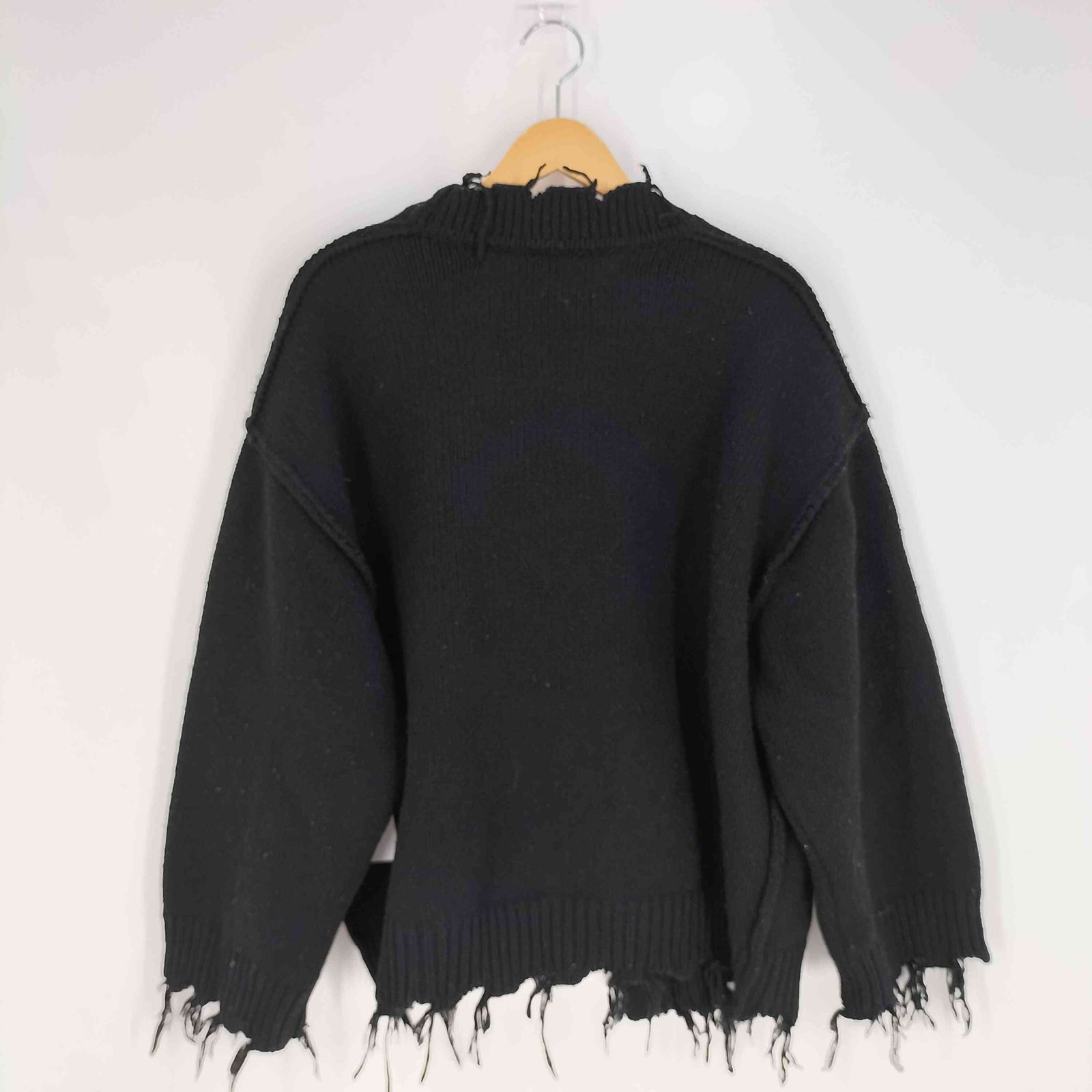 パーバーズ PERVERZE Crash Wide Knit Cardigan クラッシュワイド