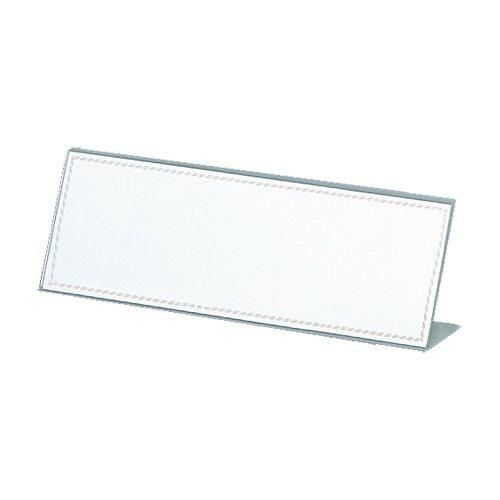 3営業日で発送 アクリルL型カード立 100×300 mm L-300 入数 10