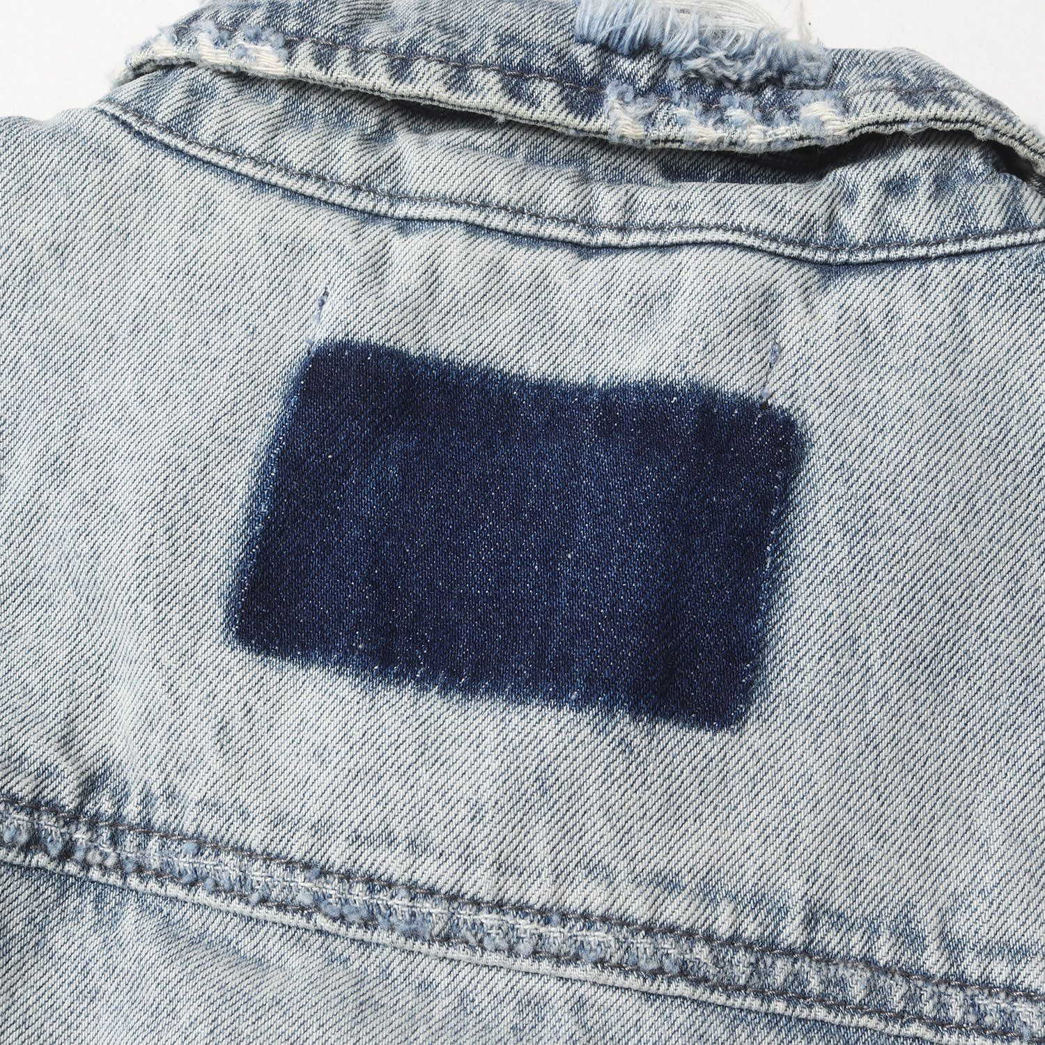 Ksubi スビ ジャケット サイズ:S クラッシュ ケミカルウォッシュ加工 