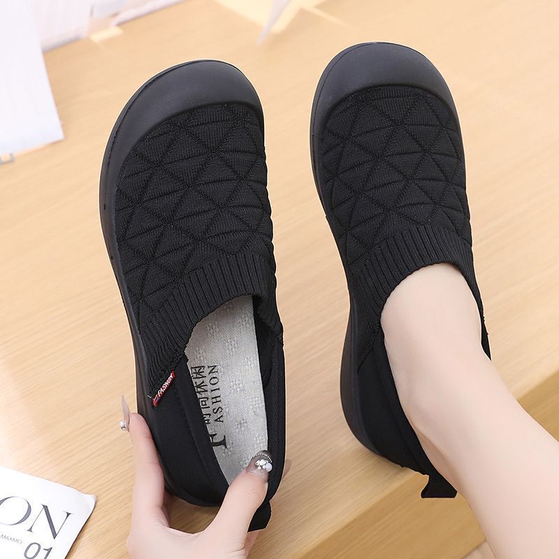 【✩】ファッショナブルで汎用性の高い、普段履きのカジュアルシューズ 春のレディースカジュアルスニーカー スリッポン ファッショ