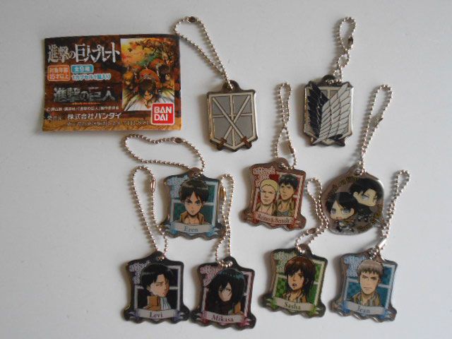 ♯Jht28GZ 進撃の巨人 プレート 全9種 ♯Jht28GZ 進撃の巨人 プレート 全9種 - メルカリ