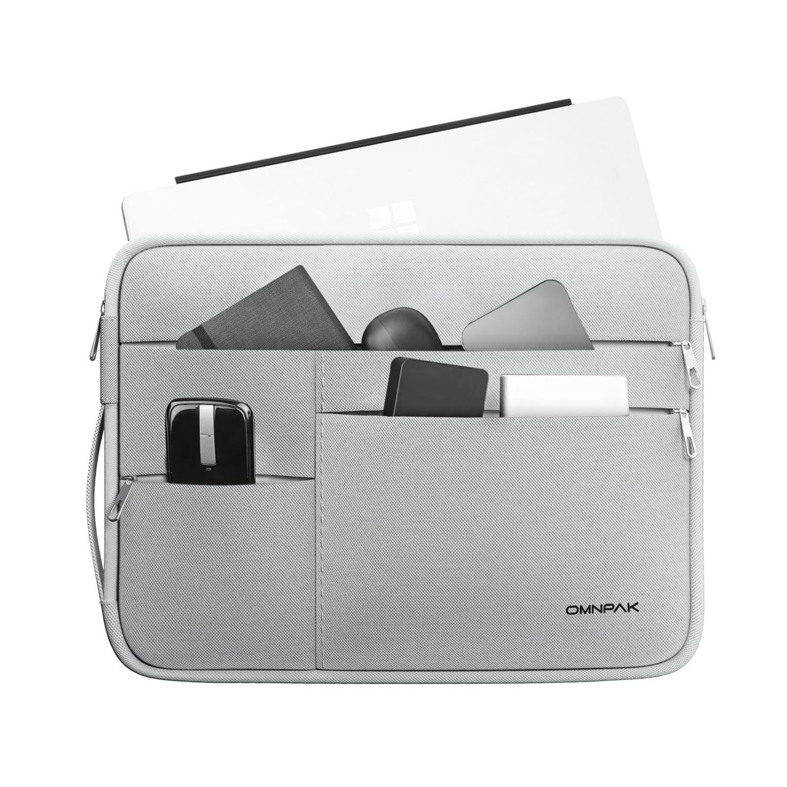 Omnpak 12.3-13インチ タブレットケース 360保護 Surface Pro 10 9 8 X 7+ 7 6 5 4/ 12.9インチ iPad Pro 5 4 3 / Surface Laptop Go 3 対応 耐衝撃 撥水加工
