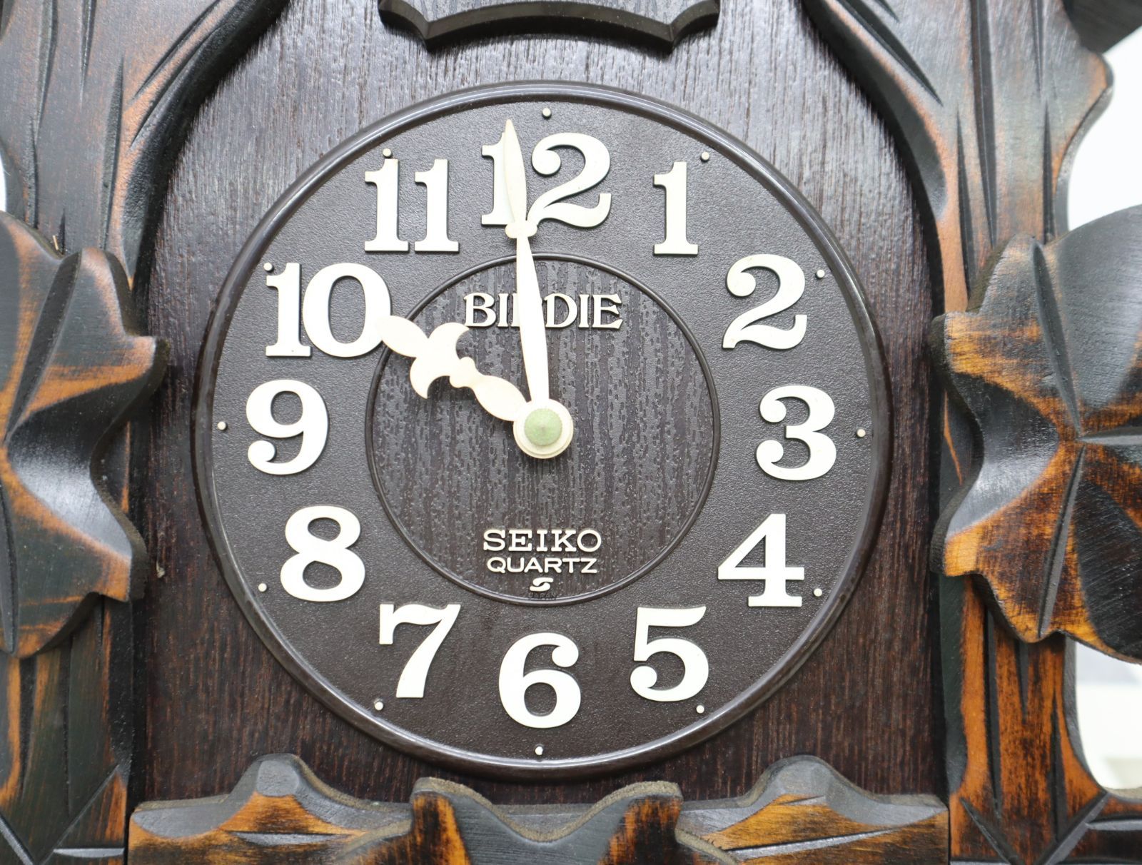 SEIKO BIRDIE 鳩時計 ダークブラウン 鳩時計 BIRDIE セイコー