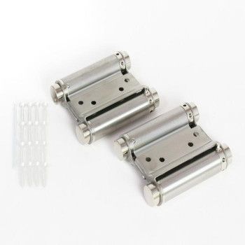 ハイロジック 17546 PEN ステンレス自由丁番 両開 76mm 1組入