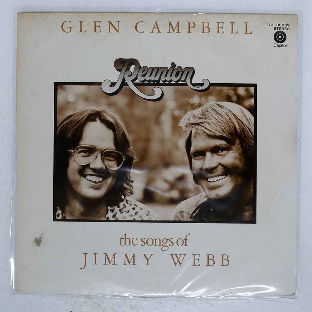 国内盤 GLEN CAMPBELL/REUNION: THE SONGS OF JIMMY WEBB