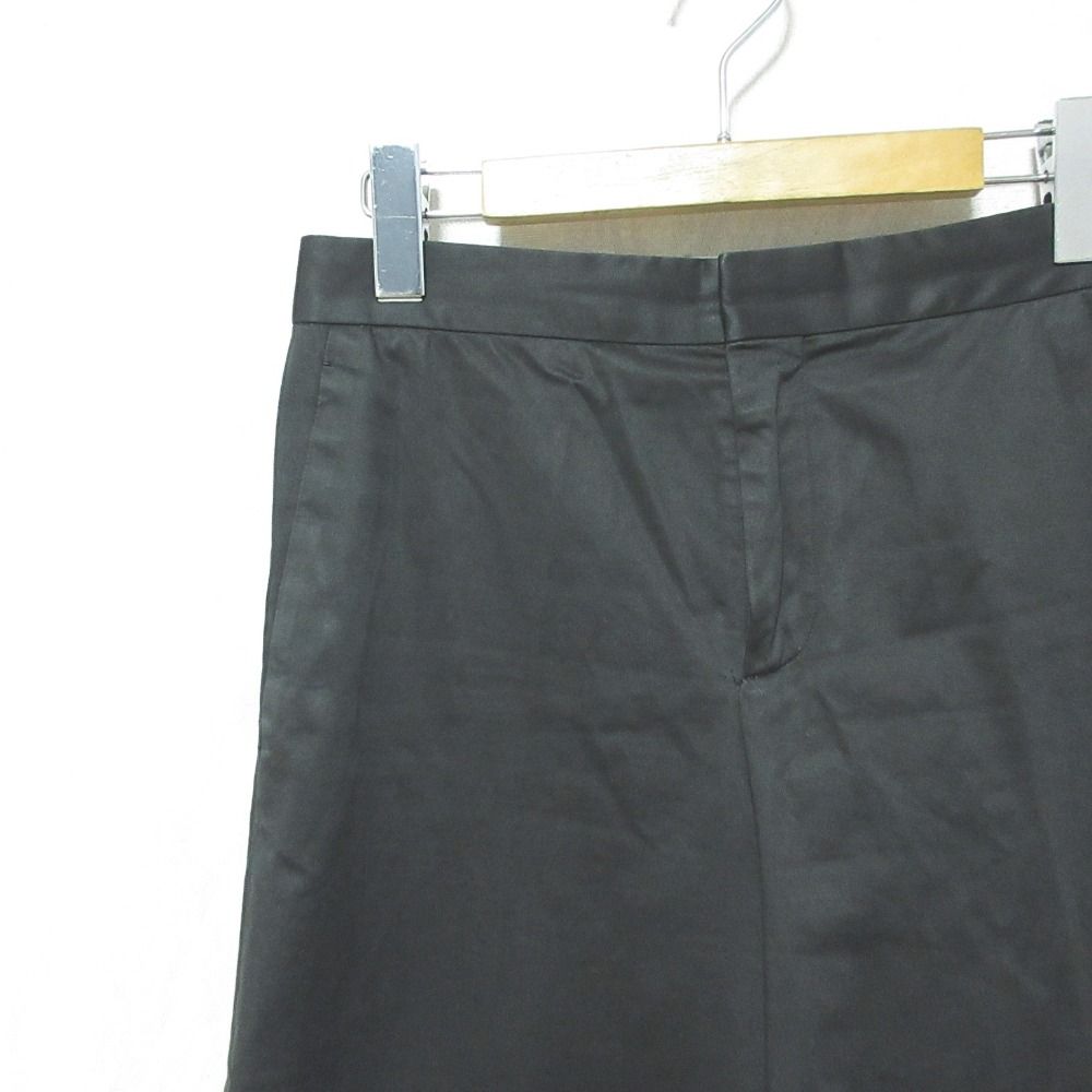 美品 Drawer ドゥロワー ストレッチ クロップド ワイドパンツ