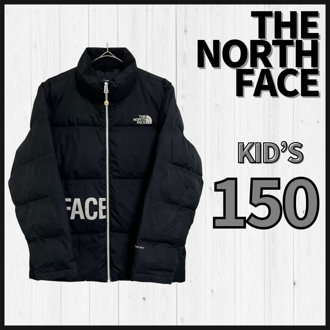 THE NORTH FACE 中綿ジャケット キッズ150 ライトダウン 黒 訳あり