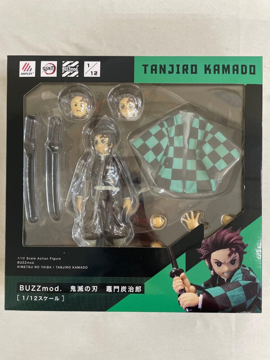 未開封】BUZZmod. 竈門炭治郎 1/12 アクションフィギュア