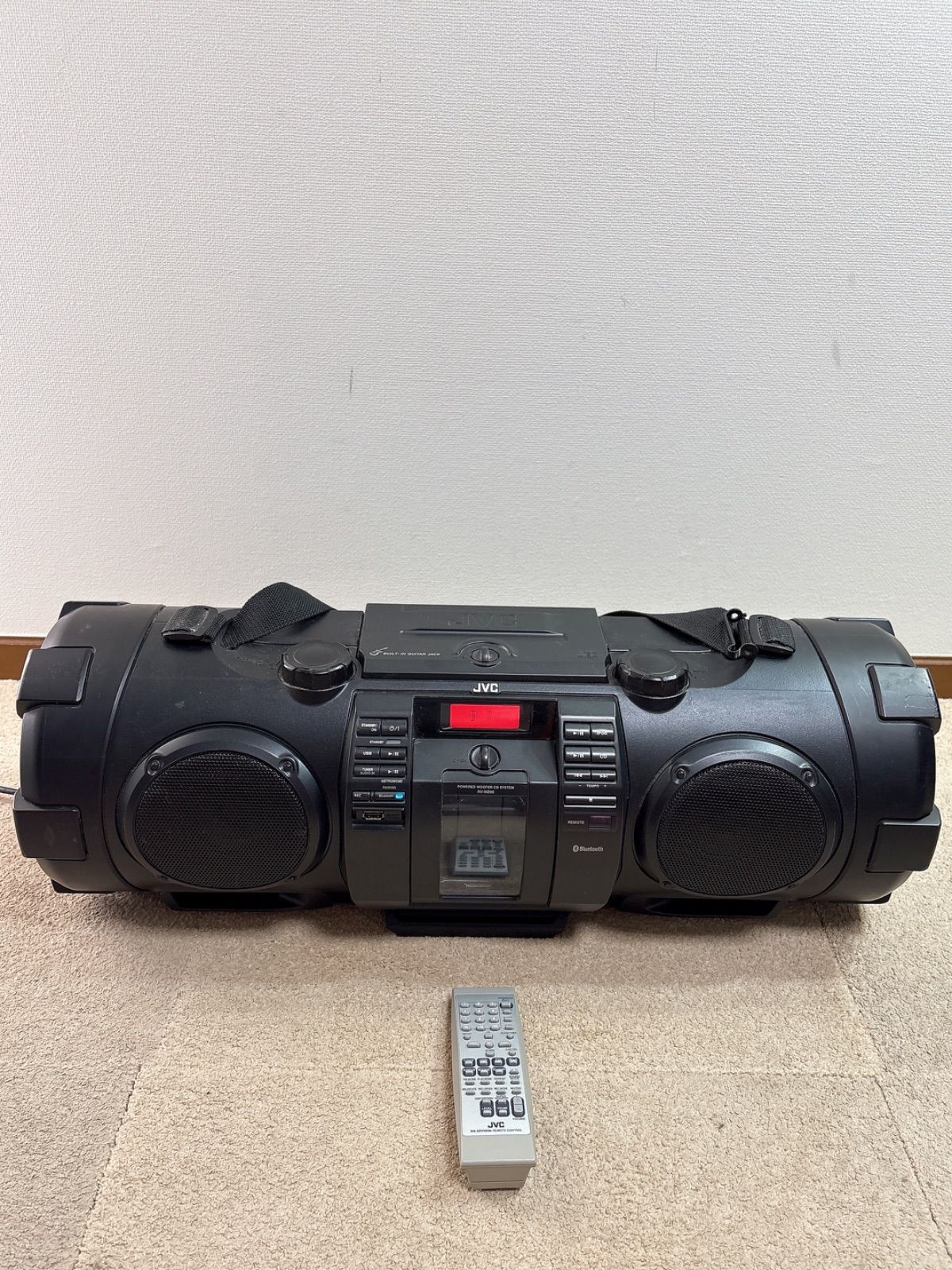 JVC RV-NB90-B Bluetoothポータブル パワードウーファー パワードウーハーCDシステム RV-NB90-B製品情報 | JVC