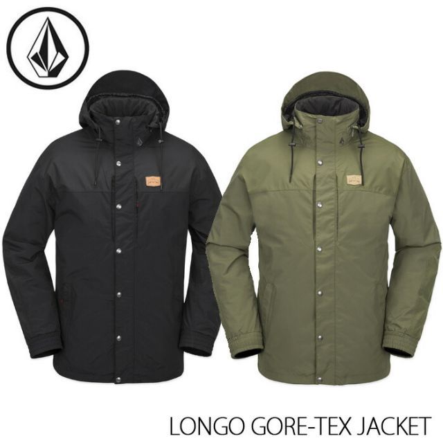 スノーボード ウェア ボルコム ロンゴ 24-25 VOLCOM LONGO GORE-TEX JACKET ゴアテックス スノボ ジャケット 日本正規品 即出荷 特典有