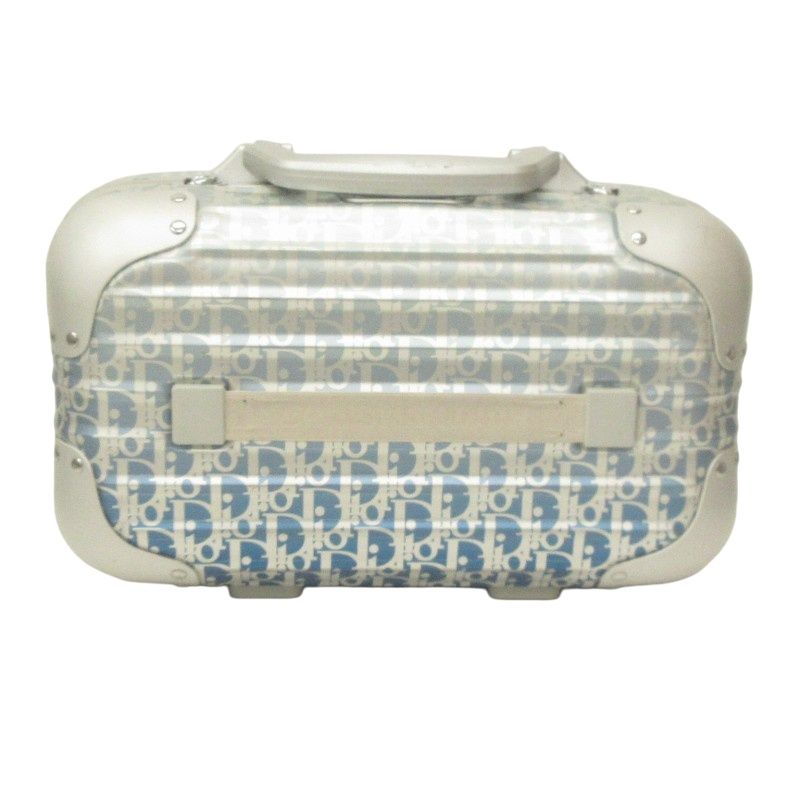 ディオール Dior × リモワ RIMOWA Carry On Case 希少 ミニトランク ハンドケース ラゲッジ 2WAY ロゴプリント  アルミニウム Blue Gradient グラデーションブルー 9259003690 ☆AA☆ - メルカリ