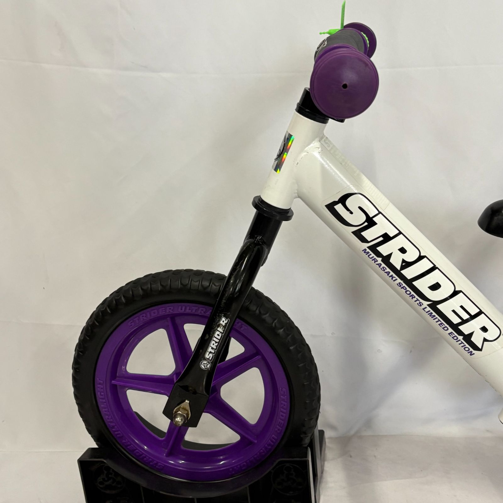 STRIDER ST-4 LAUNCHPAD FOOTREST バランスバイク 限定色 紫 白 