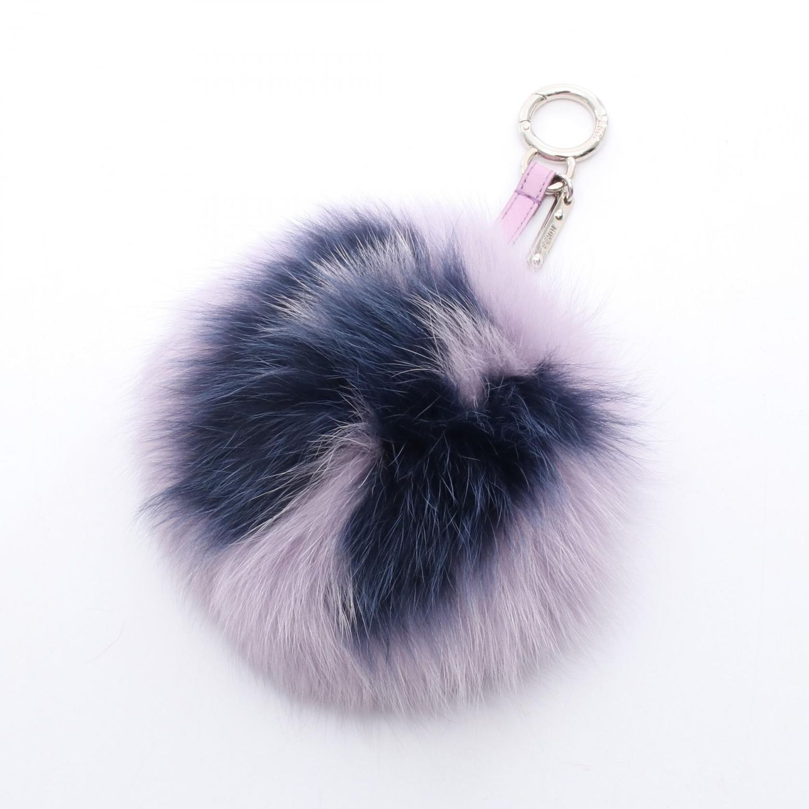 FENDI フェンディ ファーポンポンチャーム(パープルカラー) フェンディ