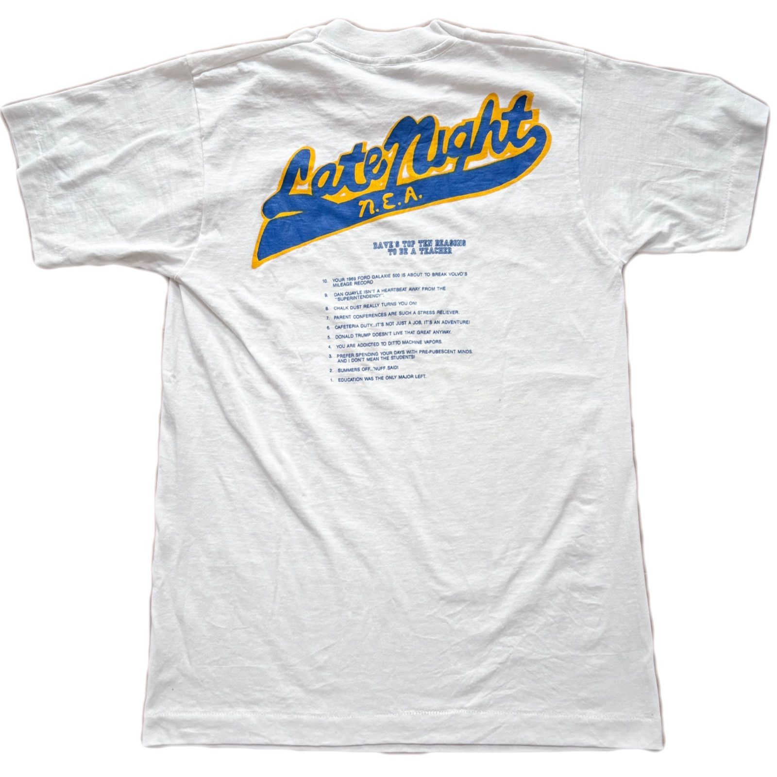 80s】SCREEN STARS 『Late night』Tシャツ スクリーンスターズ 