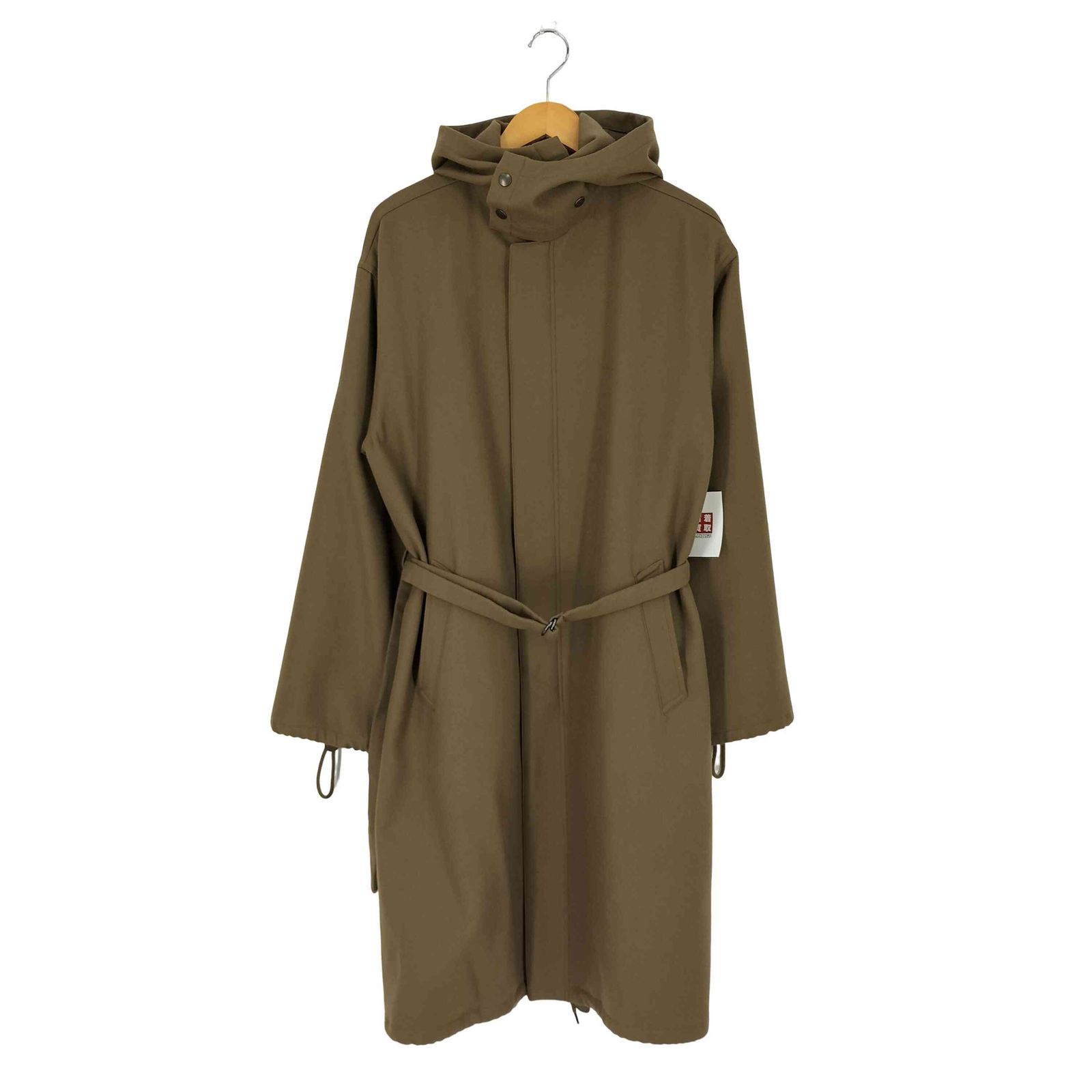 オーラリー AURALEE LIGHT MELTON LONG HOODED COAT ライトメルトン