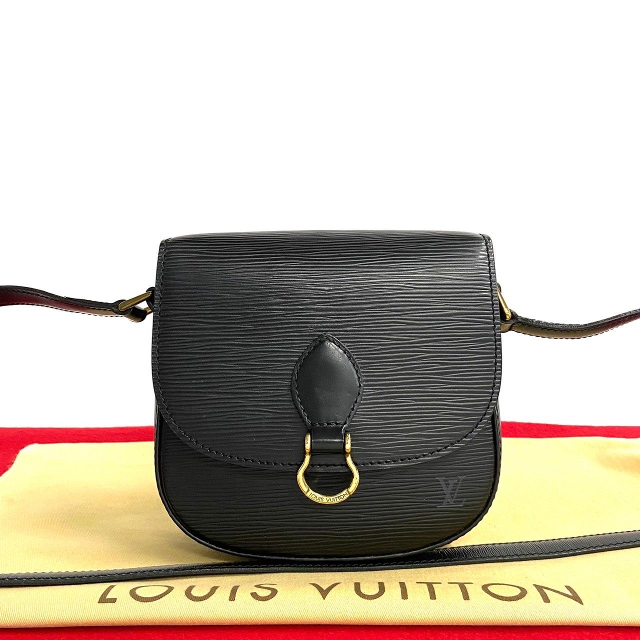ルイ・ヴィトンLOUIS・VUITTON サンクルーエピレザーブラック