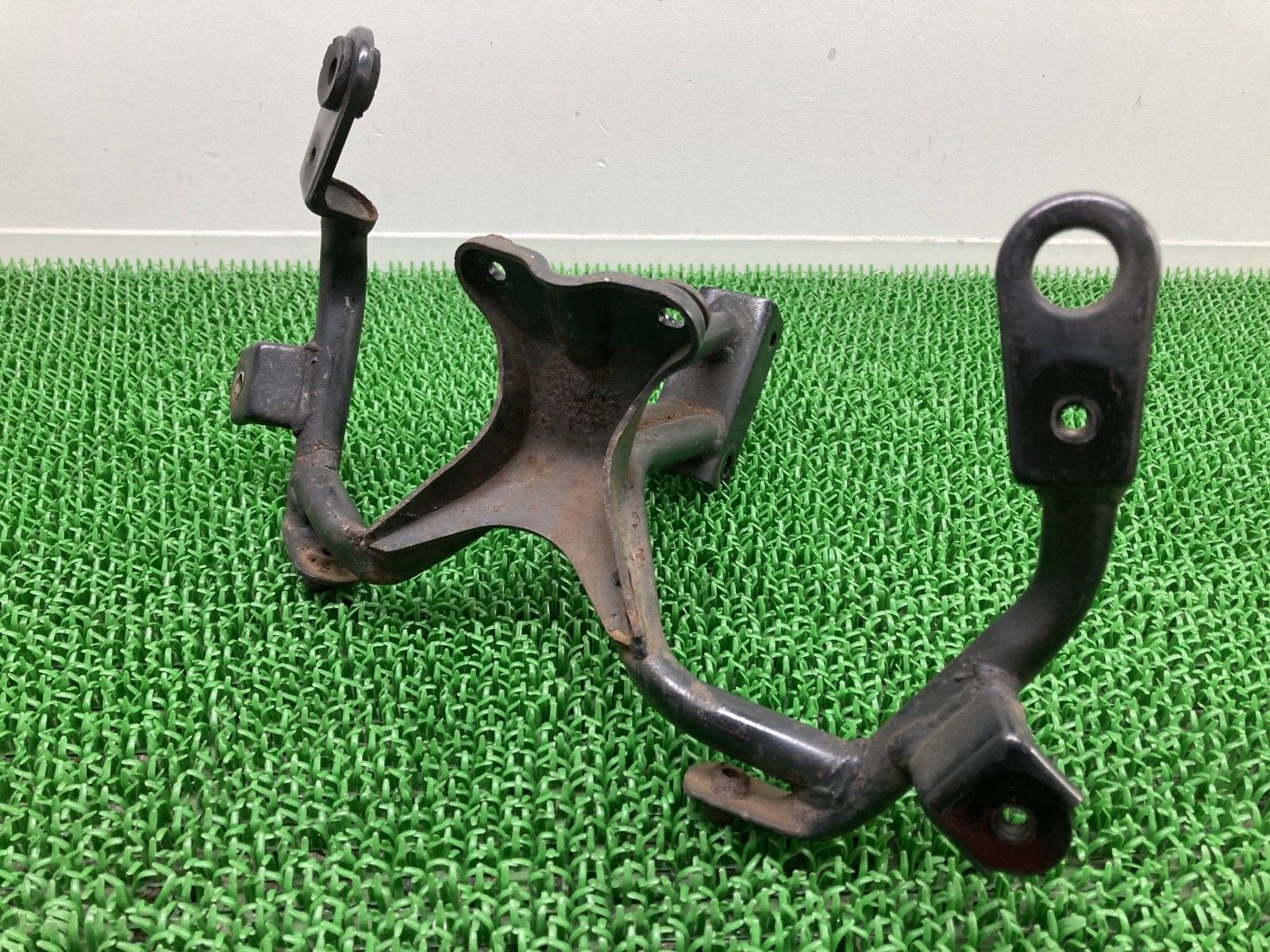 ZXR400 アッパーカウルステー カワサキ 純正 ZX400H メーターステー ヘッドライトステー 修復素材に 品薄 品 zE