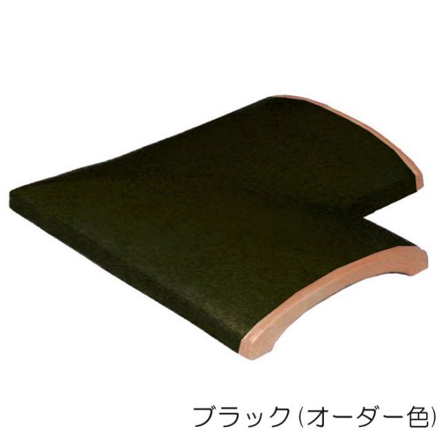 ブロック 塀 壁飾り 洋風塀瓦 セレ ポルト JR2-PO２K ブラック 曲り タイル レンガ 外壁 外構工事