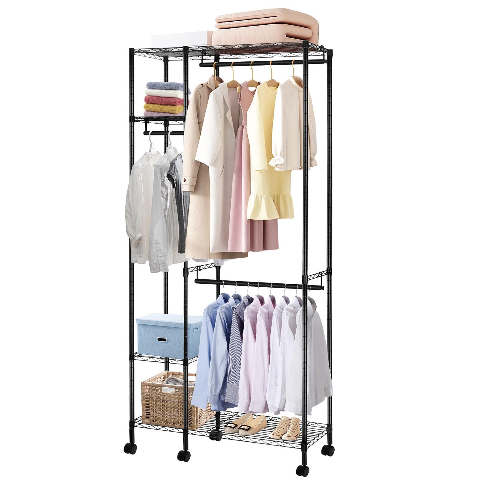 アイアンシェルフ×2台 インダストリアル 男前インテリア 棚 ラック