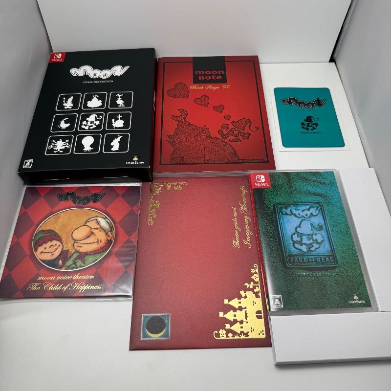未開封moon Premium Edition Switch版 未開封 MOON PREMIUM EDITION