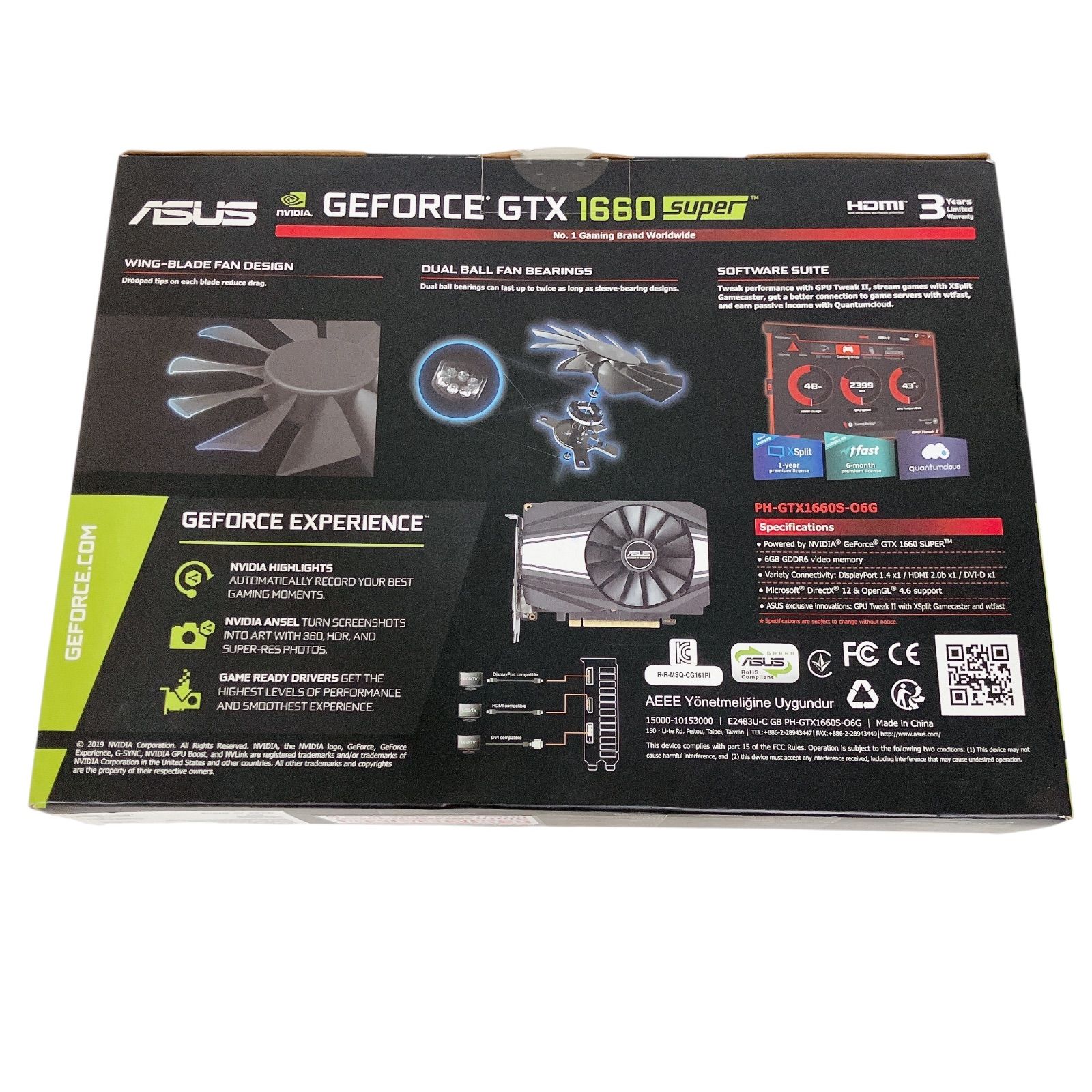 PH-GTX1660S-O6G
