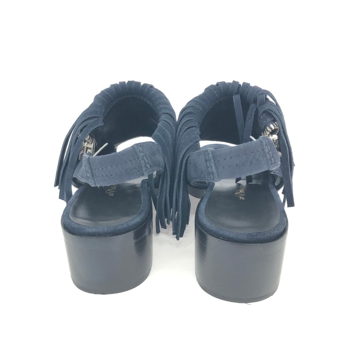 3.1 Phillip Lim 3.1フィリップリム タッセル サンダル ネイビー 