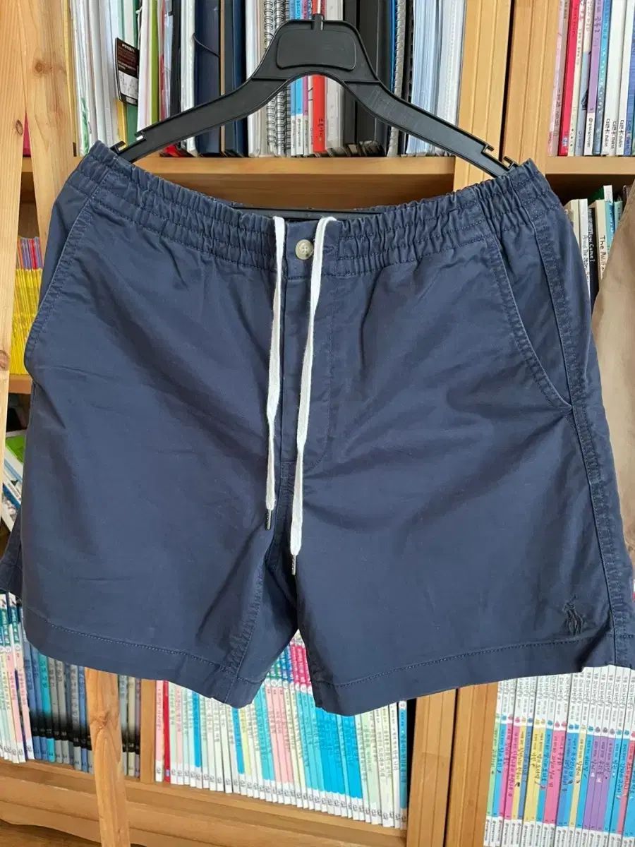 ポロ Ralph Lauren ラルフローレン フラップスター ハーフパンツ s ネイビー