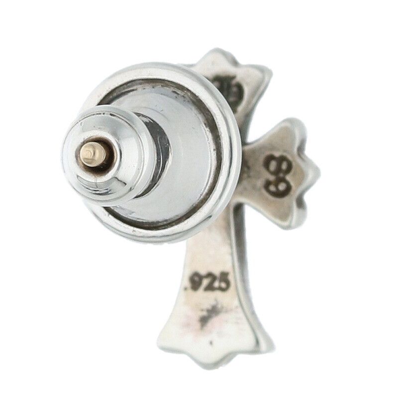 クロムハーツCH CRSS 2 FAT CHクロスファットスタッド ピアス1個